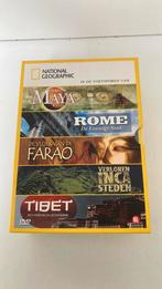 DVD National Geographic in de voetsporen Maya Rome Inca Tine, Alle leeftijden, Ophalen of Verzenden, Zo goed als nieuw
