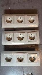 Gira stopcontacten voor wandgoot, Ophalen of Verzenden, Zo goed als nieuw