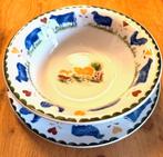 Set: diep en plat bord Jacks Farm van de firma Wood & Sons, Verzenden, Zo goed als nieuw, Bord(en), Overige stijlen