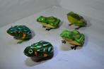 Vintage Blikken Kikker Speelgoed Set, Antiek en Kunst, Ophalen of Verzenden