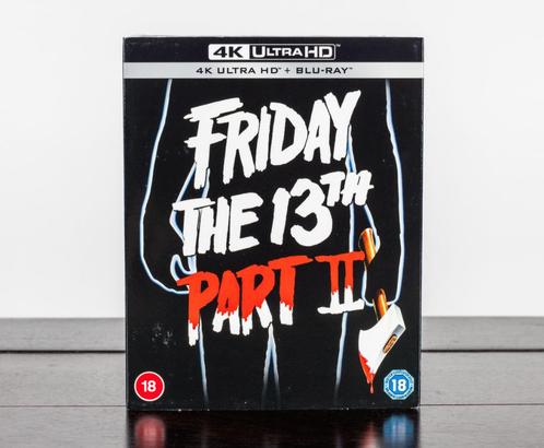 Friday the 13th Part II 4K UHD + Blu-Ray (UK Import), Cd's en Dvd's, Blu-ray, Nieuw in verpakking, Horror, Ophalen of Verzenden