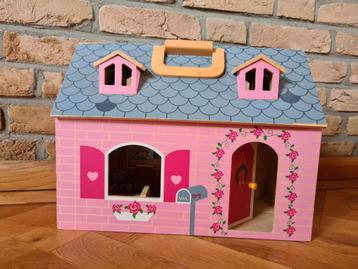 Super leuk poppenhuis. Kan ingeklapt worden. beschikbaar voor biedingen