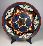 Plateel wandbord Eskaf Steenwijk Sonja model 8 polychroom, Antiek en Kunst, Ophalen of Verzenden