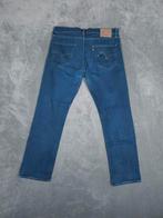 Levi's 504 Broek W36 L32 Blauw Jeans Straight Fit Denim, W36 - W38 (confectie 52/54), Blauw, ., Ophalen of Verzenden