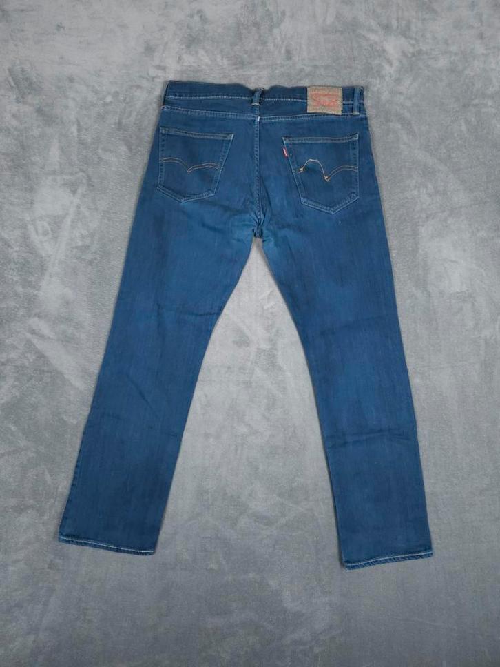 Levi's 504 Broek W36 L32 Blauw Jeans Straight Fit Denim, Kleding | Heren, Spijkerbroeken en Jeans, Zo goed als nieuw, W36 - W38 (confectie 52/54)