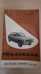 Datsun Cherry Vraagbaak 1971-1975, Ophalen of Verzenden, Gelezen, Nissan, P. Olyslager