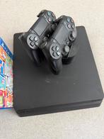 PlayStation 4 met 2 controllers + 9 games!, Met 2 controllers, Ophalen of Verzenden, Original, Gebruikt