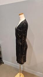 Zwarte feestjurk Michael Kors, pailletten, Michael Kors, Zwart, Ophalen of Verzenden, Zo goed als nieuw