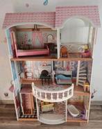 KidKraft Magnolia Houten Poppenvilla - Poppenhuis, Ophalen of Verzenden, Zo goed als nieuw