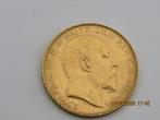 King Edward VII  22ct goud  Sovereign jaar 1908, Ophalen of Verzenden, Zo goed als nieuw, Buitenland, Postzegel(s) of Munt(en)