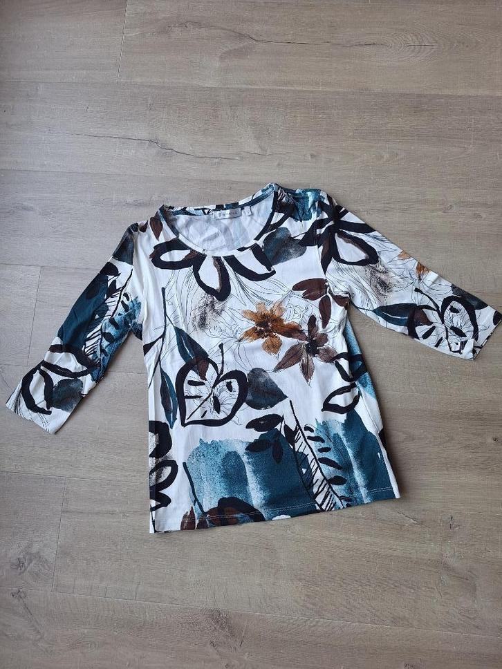 Bicalla top maat S / 36, Kleding | Dames, Tops, Zo goed als nieuw, Maat 36 (S), Wit, Lange mouw, Ophalen of Verzenden