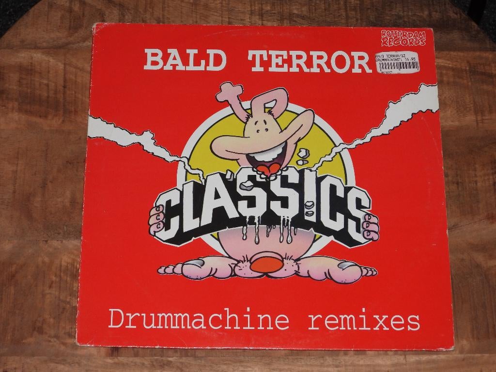 Bald Terror - The Drummachine remixes, Cd's en Dvd's, Vinyl | Dance en House, Ophalen of Verzenden, Gebruikt, 12 inch, Techno of Trance