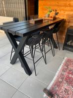Te koop 6 barkrukken in zeer goede staat, Huis en Inrichting, Barkrukken, 5 krukken of meer, Ophalen, Zo goed als nieuw, Metaal