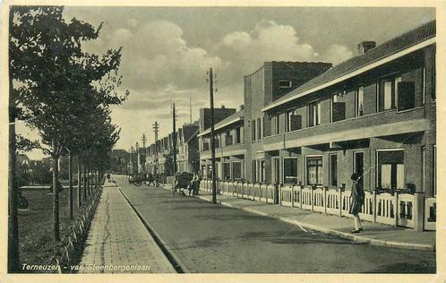 (378-385-041) Terneuzen Van Steenbergenlaan, Verzamelen, Ansichtkaarten | Nederland, Zeeland, Verzenden