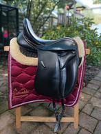 Anatomica Orion zwart dressuurzadel 17.5  inch fit 4 MW, Ophalen of Verzenden, Zo goed als nieuw, Dressuur