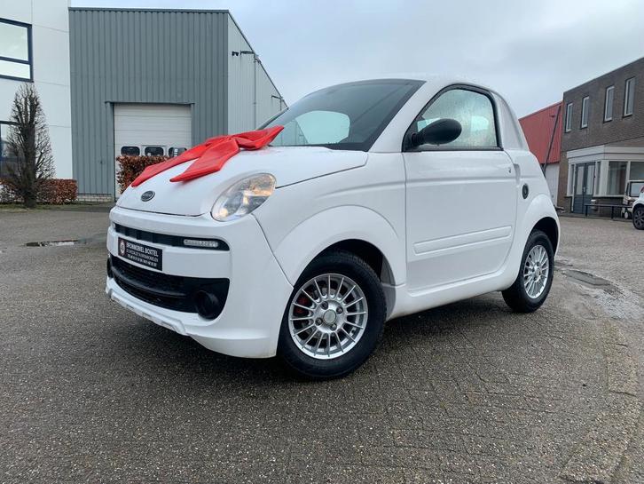 Microcar Due 2016 (Fiat 500 look) 45 km Brommobiel, Diversen, Brommobielen en Scootmobielen, Gebruikt, Overige merken, 46 km of meer