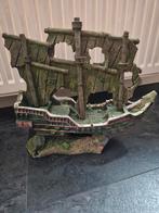 Aquarium decoratie piratenschip, Dieren en Toebehoren, Vissen | Aquaria en Toebehoren, Ophalen of Verzenden, Sierelement