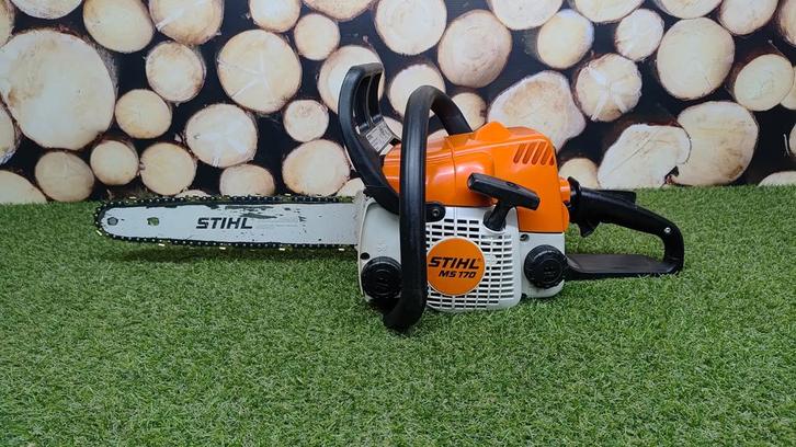 ZEER NETTE Stihl MS 170 Benzine Kettingzaag - 35cm, Tuin en Terras, Hand-tuingereedschap, Zo goed als nieuw, Overige soorten, Ophalen of Verzenden