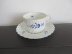 Limoges Frans Haviland porselein kop en schotel, Chantilly, Antiek en Kunst, Antiek | Porselein, Verzenden