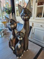 Houten katten, Ophalen of Verzenden