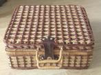 picknick mand rotan, gevuld, 4-persoons, volgnr 1, Hobby en Vrije tijd, Picknickmanden, Ophalen of Verzenden, Zo goed als nieuw