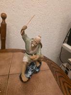 Oosters porseleinen beeldje van een visser, Antiek en Kunst, Ophalen