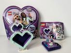 Lego Friends 41355 Emma's Hartdoos inclusief doos en boekje, Ophalen of Verzenden, Zo goed als nieuw, Complete set, Lego