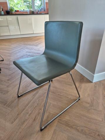 8 eetkamerstoelen Ikea Lillanas - groen/grijs beschikbaar voor biedingen