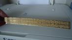 goud verguld Doublè prachtige armband, Sieraden, Tassen en Uiterlijk, Armbanden, Ophalen of Verzenden, Zo goed als nieuw, Goud