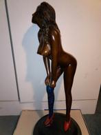 Bronzen beeld, Verzamelen, Ophalen of Verzenden, Zo goed als nieuw, Mens