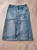E-mail jeans / spijker rok - maat XS, Kleding | Dames, Rokken, Blauw, Zo goed als nieuw, Knielengte, Maat 34 (XS) of kleiner