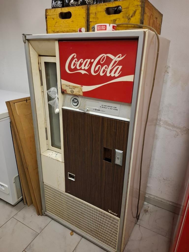 Coca cola vendo, Ophalen, Gebruikt
