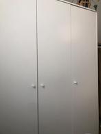 Ikea kleppstad kledingkast | 3 deuren | wit, 100 tot 150 cm, Met hangruimte, 150 tot 200 cm, 50 tot 75 cm