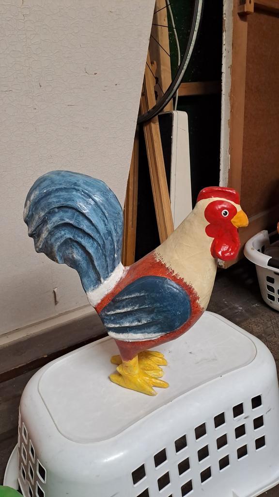 Decoratieve kippenbeelden voor etalage of carnaval, Diversen, Overige Diversen, Gebruikt, Ophalen of Verzenden