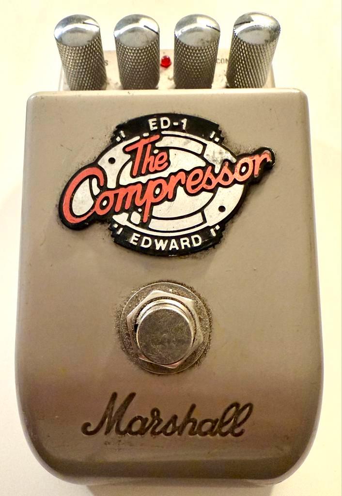 Marshall The Compressor ED-1 Pedaal, Muziek en Instrumenten, Effecten, Gebruikt, Compressor, Ophalen of Verzenden