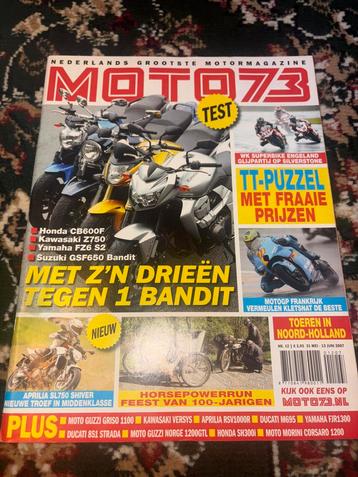 Moto 73 Nr. 12 - 2007 - Motormagazine beschikbaar voor biedingen