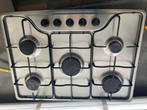 Gasfornhuis - 5 pits, Gebruikt, 60 cm of meer, Ophalen of Verzenden, Inbouw