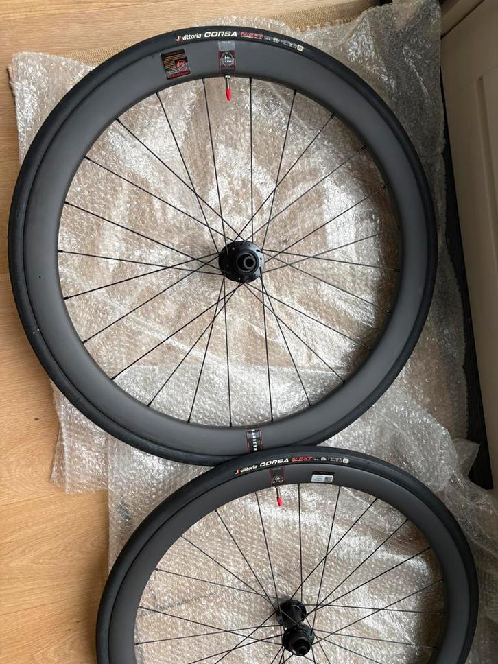 Reserve 40/44 Carbon wielen, Fietsen en Brommers, Fietsonderdelen, Zo goed als nieuw, Racefiets, Wiel, Ophalen of Verzenden