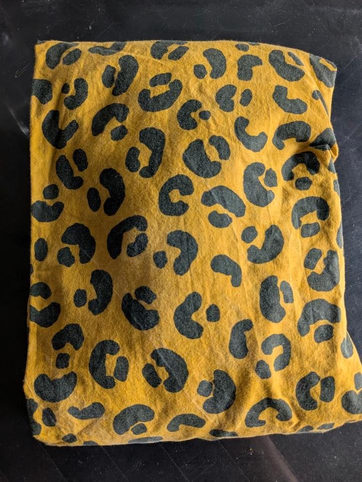 Hoeslaken, Kinderen en Baby's, Kinderkamer | Beddengoed, Zo goed als nieuw, Hoeslaken of Sloop, Geel, Jongetje of Meisje, Ophalen of Verzenden