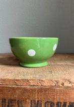 Frans groen gestipt spoelkommetje longchamp, Ophalen of Verzenden