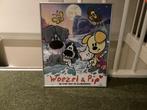 Woezel en Pip poster met lijst, Ophalen of Verzenden, Gebruikt, Wanddecoratie