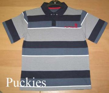 *SALE* Piqué polo Flipback maat 170/176 *NieuW* beschikbaar voor biedingen
