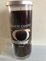 Yankee Candle 566gr Cappuccino Truffle, Nieuw, Minder dan 25 cm, Overige materialen, Ophalen of Verzenden