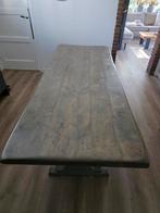 Landelijke eettafel 80 x 200 cm, Huis en Inrichting, Tafels | Eettafels, Ophalen, 50 tot 100 cm, 150 tot 200 cm, Vier personen