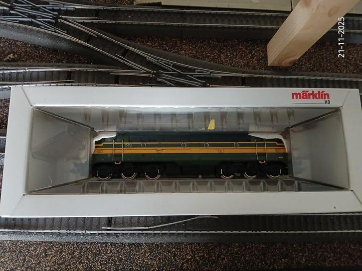 Märklin 3133 diesel NMBS loc 5401, Hobby en Vrije tijd, Modeltreinen | H0, Gebruikt, Locomotief, Wisselstroom, Märklin, Ophalen of Verzenden