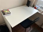 Wit bureau 120x80, Huis en Inrichting, Ophalen, Zo goed als nieuw