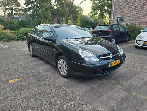 Citroën C5 2.0 16V automaat 2004 Zwart, Auto's, Citroën, Particulier, C5, Airconditioning, Cruise Control, Lichtmetalen velgen