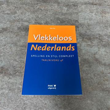 Vlekkeloos Nederlands Dick Pak - taalniveau 4F beschikbaar voor biedingen