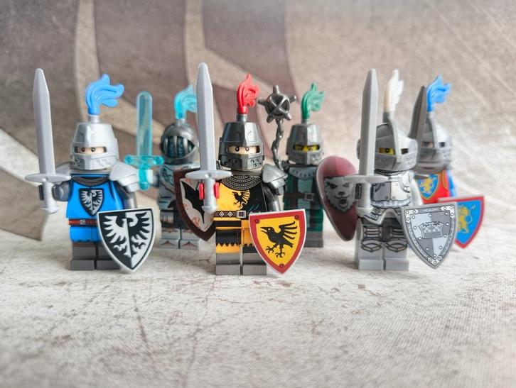 Bricks Middeleeuwse Ridders Minifiguren, Kinderen en Baby's, Speelgoed | Bouwstenen, Nieuw, Overige merken, Ophalen of Verzenden