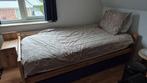 Leuk Lifetime bed met gratis M-Line matras, Huis en Inrichting, Ophalen, Gebruikt, 90 cm, Scandinavisch, rustig.